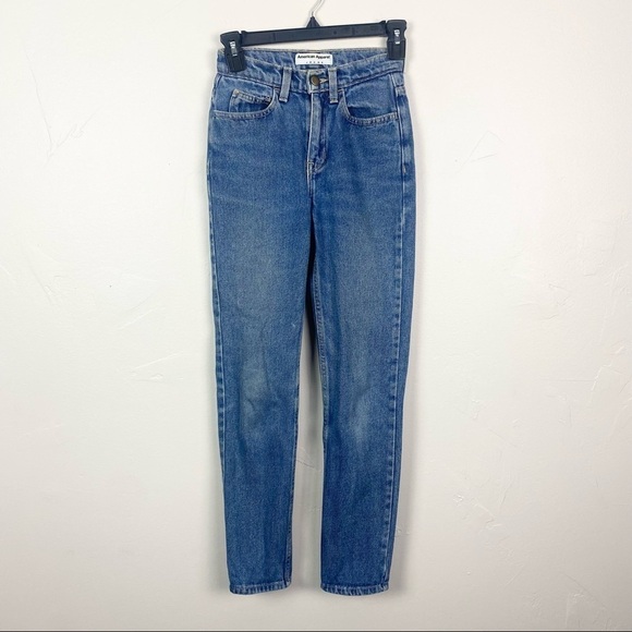 American Apparel | Medium Wash Skinny Jeans Size 24 - Picture 1 of 5
